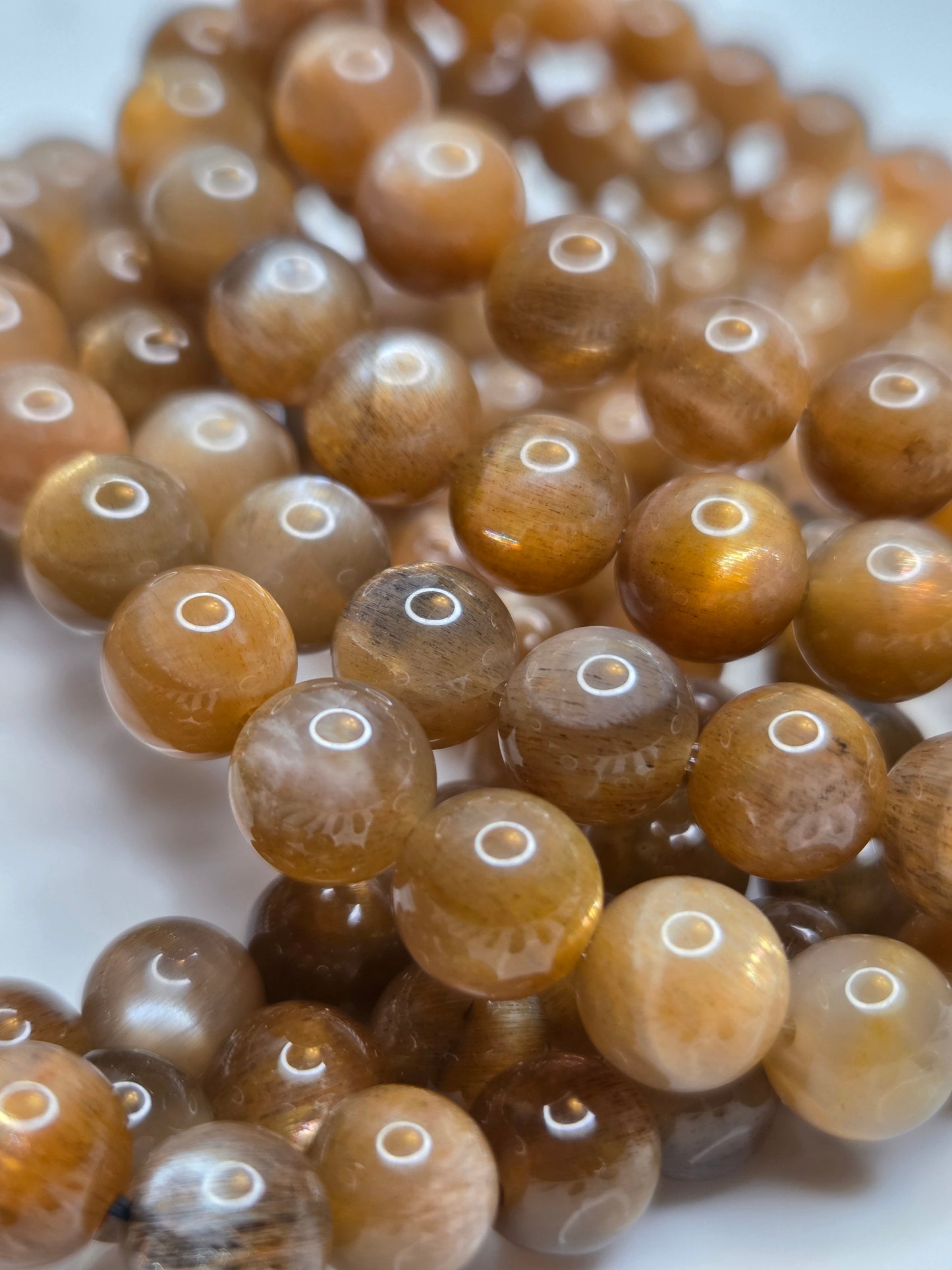 Golden Skeletal Moonstone