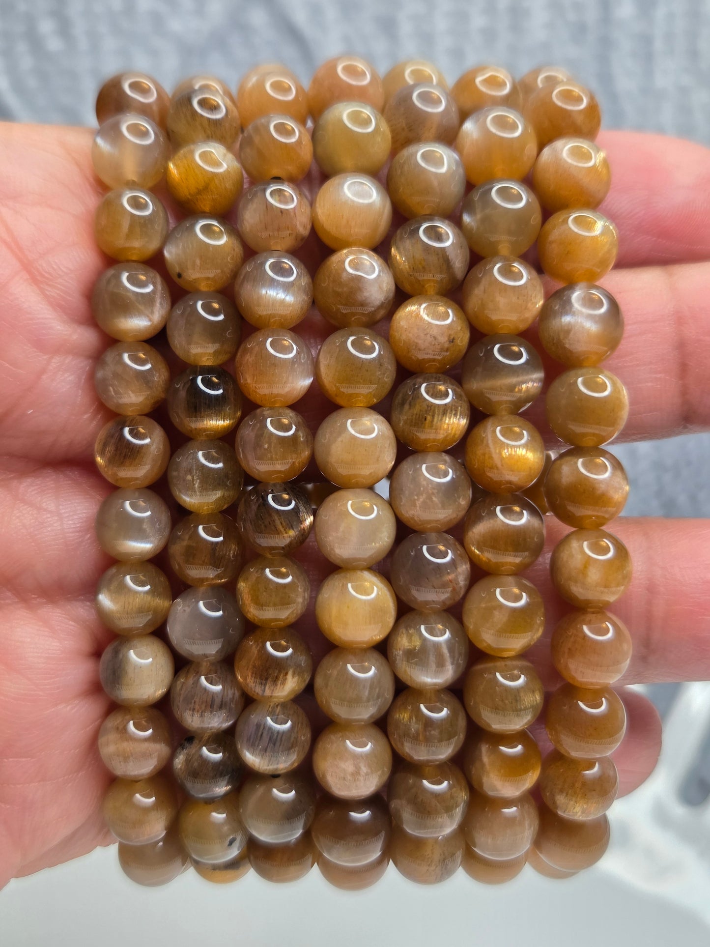 Golden Skeletal Moonstone