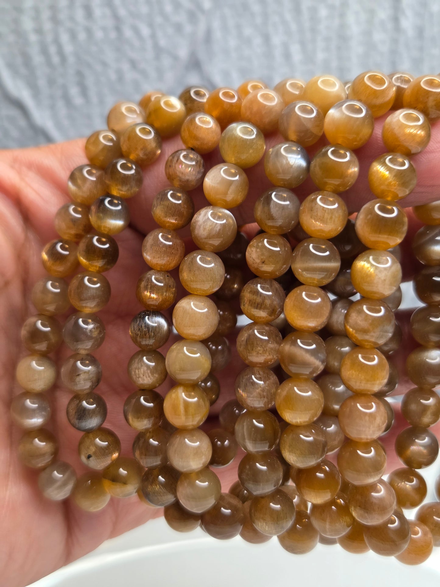 Golden Skeletal Moonstone