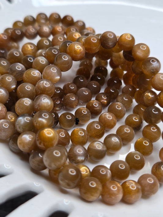 Golden Skeletal Moonstone
